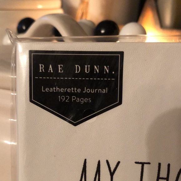 Rae Dunn MY THOUGHTS. Leatherette Journal 192 Pages - Picture 2 of 7